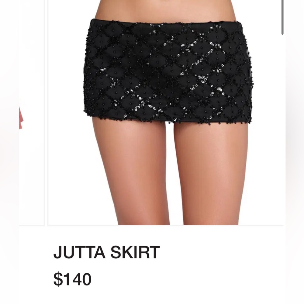 LSOUL Jutta Sequin Skirt | Black XS